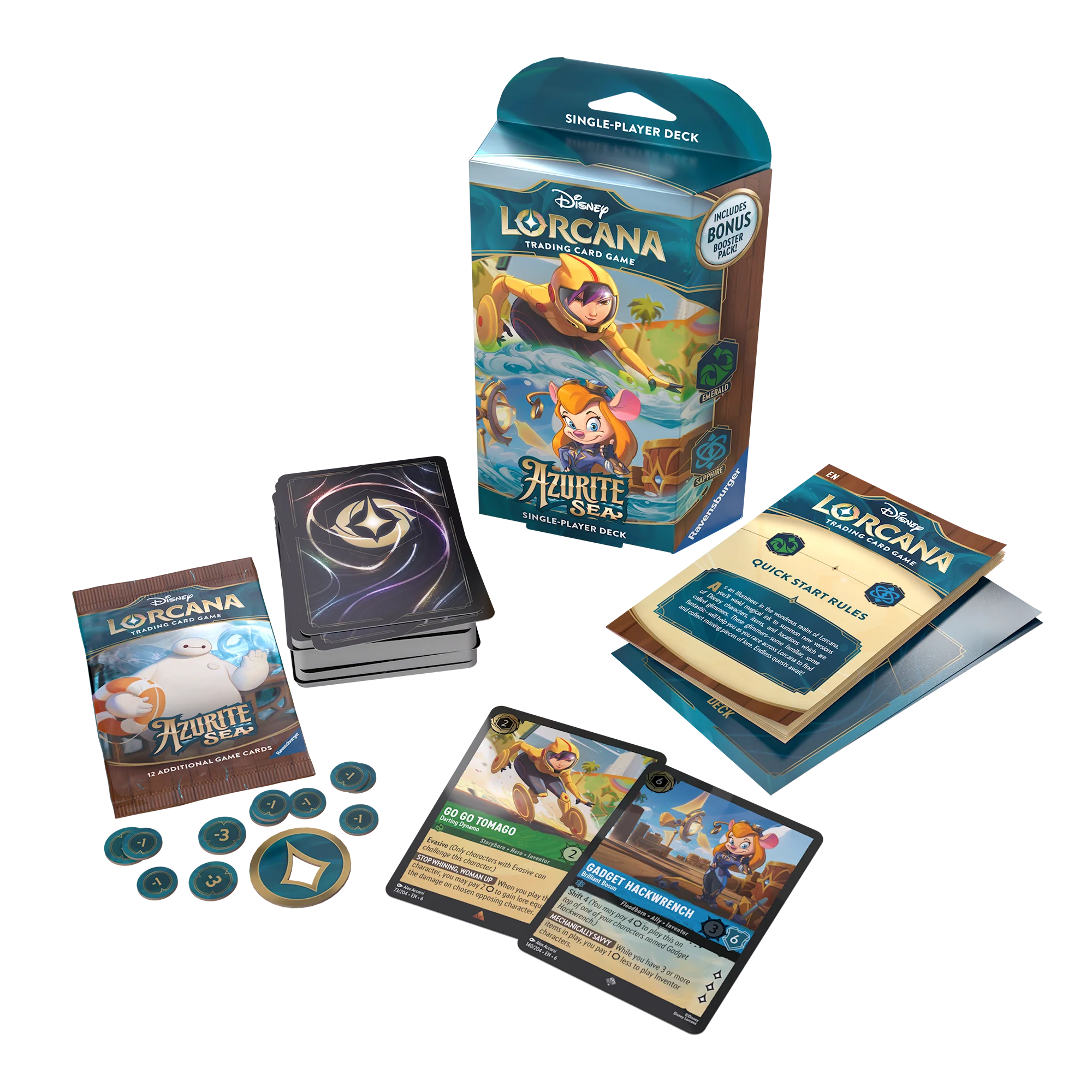 Disney Lorcana TCG: Azurite Sea - Starter Deck (Set of 2) - Image 3