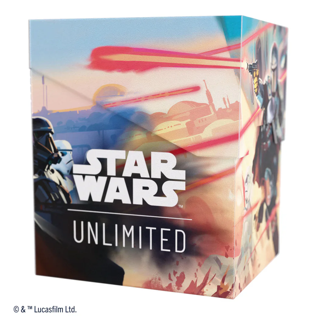 Gamegenic Deck Box: Star Wars Unlimited - Soft Crate - Mandalorian/Moff Gideon - Image 5