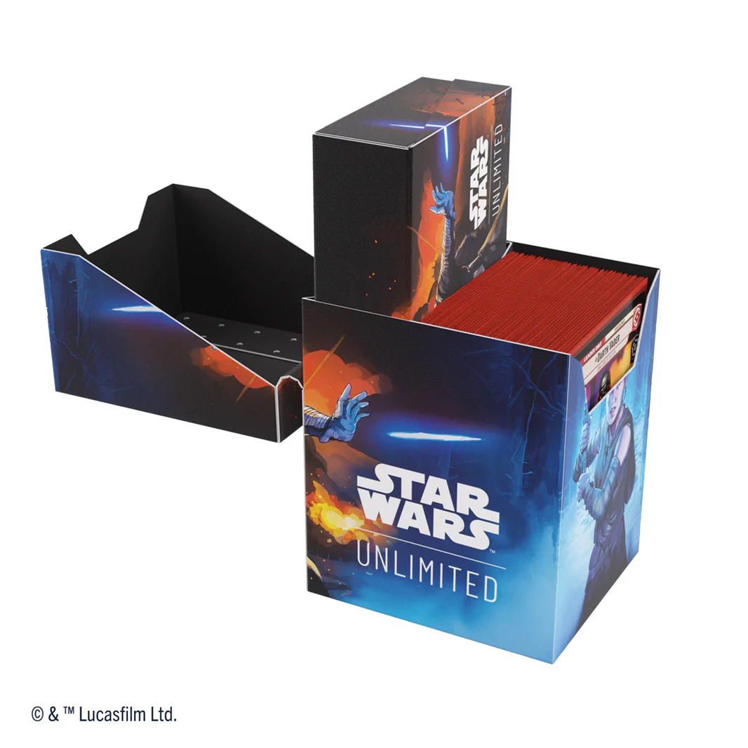 Gamegenic Deck Box: Star Wars Unlimited - Soft Crate - Rey/Kylo Ren - Image 4