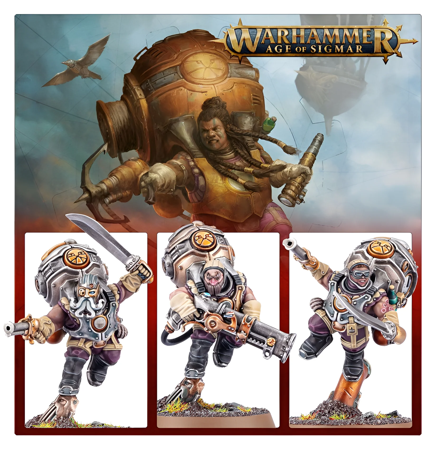 Warhammer Age of Sigmar: Kharadron Overlords - Vongrim Harpoon Crew - Image 3
